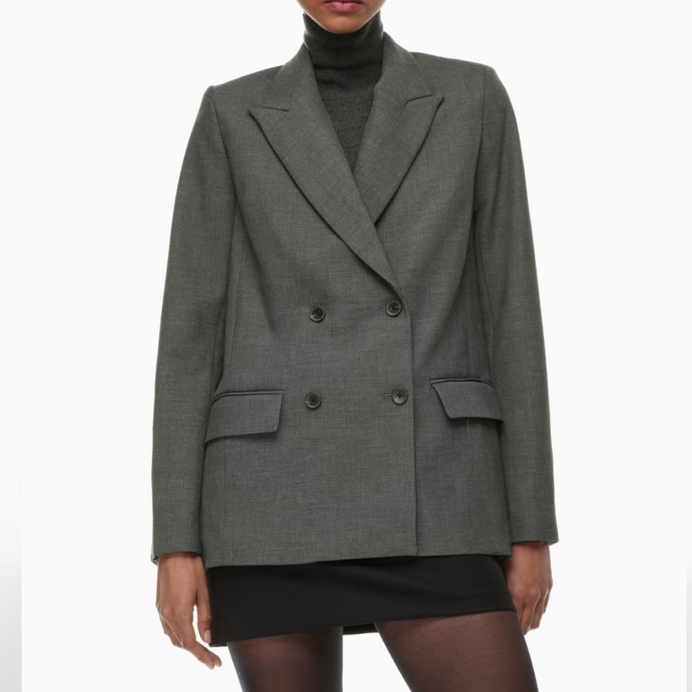 🖤90s‎ Wool double breasted blazer